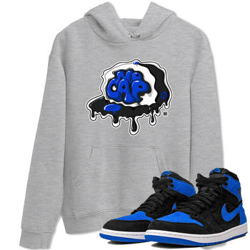 Air Jordan 1 Royal Reimagined shirt to match jordans No Cap sneaker tees Jordan 1 Retro High OG Royal Reimagined SNRT Sneaker Release Tees Crew Neck Casual Unisex Heather Grey 1 T-Shirt