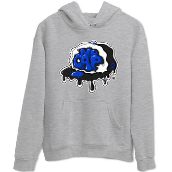 Air Jordan 1 Royal Reimagined shirt to match jordans No Cap sneaker tees Jordan 1 Retro High OG Royal Reimagined SNRT Sneaker Release Tees Crew Neck Casual Unisex Heather Grey 2 T-Shirt