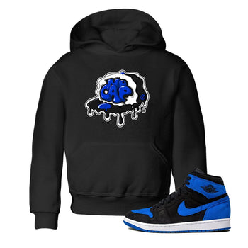 Air Jordan 1 Royal Reimagined shirt to match jordans No Cap sneaker tees Jordan 1 Retro High OG Royal Reimagined SNRT Sneaker Release Tees Baby Toddler Black 1 T-Shirt