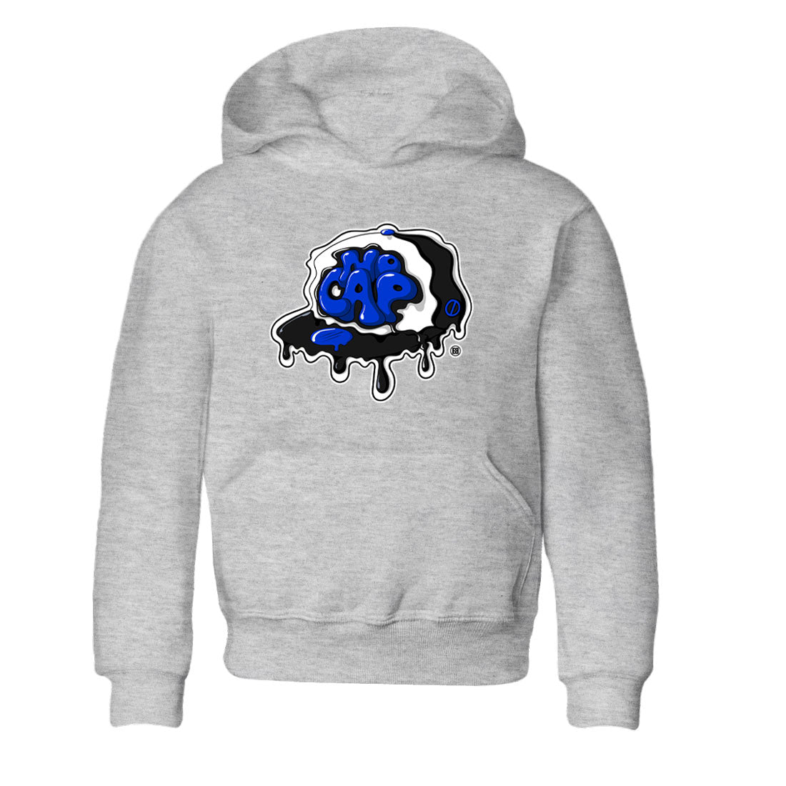 Air Jordan 1 Royal Reimagined shirt to match jordans No Cap sneaker tees Jordan 1 Retro High OG Royal Reimagined SNRT Sneaker Release Tees Baby Toddler Heather Grey 2 T-Shirt