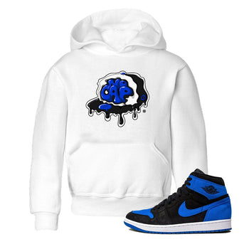 Air Jordan 1 Royal Reimagined shirt to match jordans No Cap sneaker tees Jordan 1 Retro High OG Royal Reimagined SNRT Sneaker Release Tees Baby Toddler White 1 T-Shirt