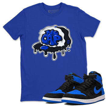 Air Jordan 1 Royal Reimagined shirt to match jordans No Cap sneaker tees Jordan 1 Retro High OG Royal Reimagined SNRT Sneaker Release Tees Crew Neck Casual Unisex Royal Blue 1 T-Shirt