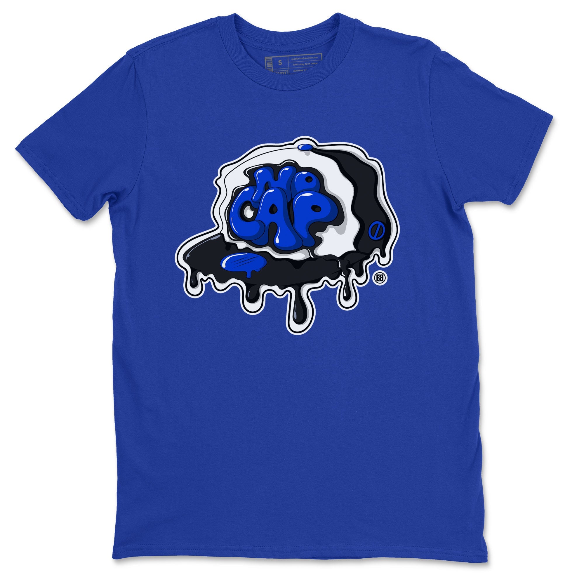 Air Jordan 1 Royal Reimagined shirt to match jordans No Cap sneaker tees Jordan 1 Retro High OG Royal Reimagined SNRT Sneaker Release Tees Crew Neck Casual Unisex Royal Blue 2 T-Shirt