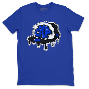 Air Jordan 1 Royal Reimagined shirt to match jordans No Cap sneaker tees Jordan 1 Retro High OG Royal Reimagined SNRT Sneaker Release Tees Crew Neck Casual Unisex Royal Blue 2 T-Shirt