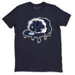 5s Georgetown shirt to match  jordans No Cap sneaker tees Air Jordan 5 Midnight Navy SNRT Sneaker Release Tees Unisex Navy 2 T-Shirt