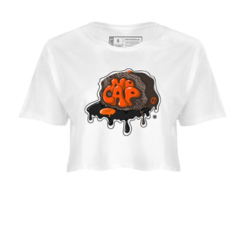 Yeezy Boost 350 V2 Carbon Beluga shirt to match jordans No Cap sneaker tees Yeezy 350 Carbon Beluga SNRT Sneaker Release Tees White 1 Crop T-Shirt