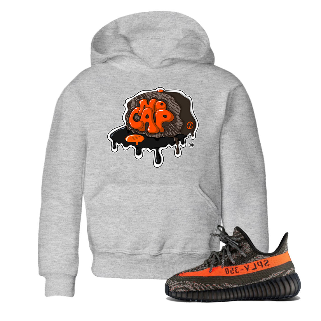 Yeezy 350 Carbon Beluga | No Cap Kids T-Shirt | SNRT Sneaker Release Tees
