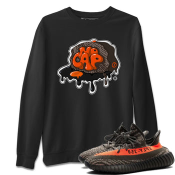 Yeezy Boost 350 V2 Carbon Beluga shirt to match jordans No Cap sneaker tees Yeezy 350 Carbon Beluga SNRT Sneaker Release Tees Unisex Black 1 T-Shirt
