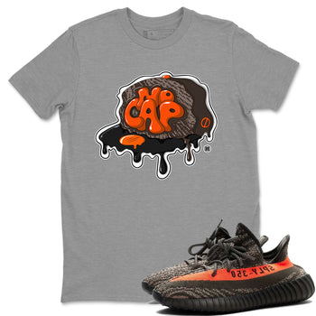 Yeezy Boost 350 V2 Carbon Beluga shirt to match jordans No Cap sneaker tees Yeezy 350 Carbon Beluga SNRT Sneaker Release Tees Unisex Heather Grey 1 T-Shirt
