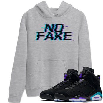 Jordan 6 Retro Aqua shirt to match jordans No Fake Glitch sneaker tees Air Jordan 6 Aqua SNRT Sneaker Release Tees Unisex Heather Grey 1 T-Shirt