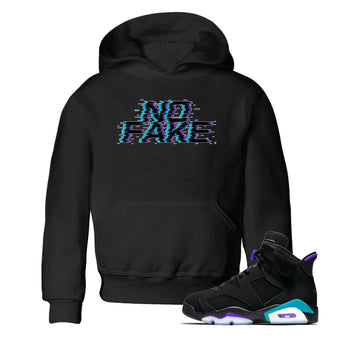 Jordan 6 Retro Aqua shirt to match jordans No Fake Glitch sneaker tees Air Jordan 6 Aqua SNRT Sneaker Release Tees Baby Toddler Black 1 T-Shirt