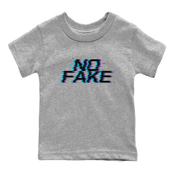Jordan 6 Retro Aqua shirt to match jordans No Fake Glitch sneaker tees Air Jordan 6 Aqua SNRT Sneaker Release Tees Baby Toddler Heather Grey 2 T-Shirt