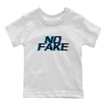 Jordan 6 Retro Aqua shirt to match jordans No Fake Glitch sneaker tees Air Jordan 6 Aqua SNRT Sneaker Release Tees Baby Toddler White 2 T-Shirt