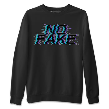 Jordan 6 Retro Aqua shirt to match jordans No Fake Glitch sneaker tees Air Jordan 6 Aqua SNRT Sneaker Release Tees Unisex Black 2 T-Shirt