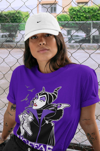 Jordan 1 WMNS Court Purple Sneaker Match Tees No Fear Sneaker Tees Jordan 1 WMNS Court Purple Sneaker Release Tees Unisex Shirts