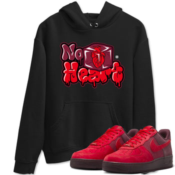 Air Force 1 Layers Of Love Valentine's Day shirt to match jordans No Hearts sneaker tees streetwear brand AF1 Layers Of Love SNRT Sneaker Release Tees unisex cotton Black 1 crew neck shirt