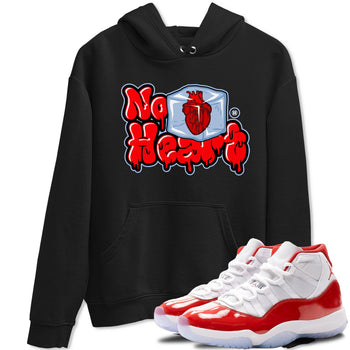 Air Jordan 11 Cherry shirt to match jordans No Hearts sneaker tees Air Jordan 11 Retro Cherry SNRT Sneaker Tees Unisex Black 1 T-Shirt