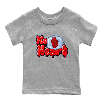 Air Jordan 11 Cherry shirt to match jordans No Hearts sneaker tees Air Jordan 11 Retro Cherry SNRT Sneaker Tees Baby Toddler Heather Grey 2 T-Shirt