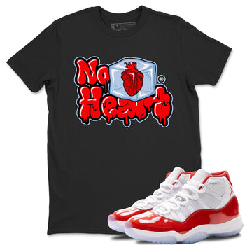 Air Jordan 11 Cherry shirt to match jordans No Hearts sneaker tees Air Jordan 11 Retro Cherry SNRT Sneaker Tees Unisex Black 1 T-Shirt