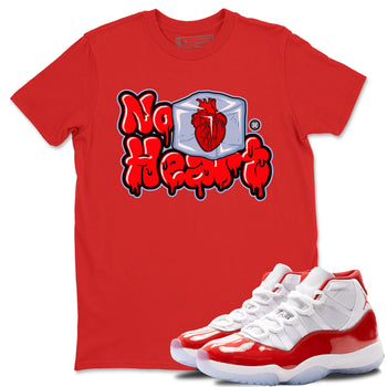 Air Jordan 11 Cherry shirt to match jordans No Hearts sneaker tees Air Jordan 11 Retro Cherry SNRT Sneaker Tees Unisex Red 1 T-Shirt