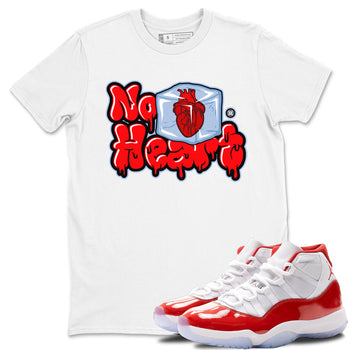 Air Jordan 11 Cherry shirt to match jordans No Hearts sneaker tees Air Jordan 11 Retro Cherry SNRT Sneaker Tees Unisex White 1 T-Shirt
