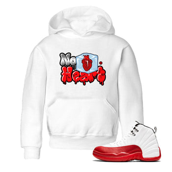 Air Jordan 12 Cherry shirt to match jordans No Hearts sneaker tees Air Jordan 12 Cherry SNRT Sneaker Tees Baby Toddler White 1 T-Shirt