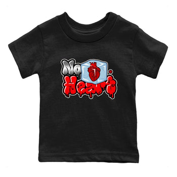Air Jordan 12 Cherry shirt to match jordans No Hearts sneaker tees Air Jordan 12 Cherry SNRT Sneaker Tees Baby Toddler Black 2 T-Shirt