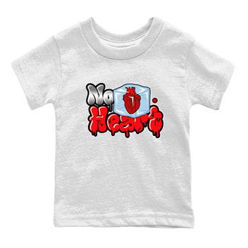 Air Jordan 12 Cherry shirt to match jordans No Hearts sneaker tees Air Jordan 12 Cherry SNRT Sneaker Tees Baby Toddler White 2 T-Shirt