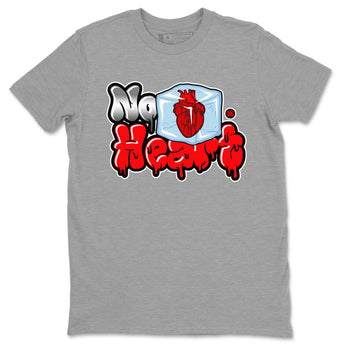Air Jordan 12 Cherry shirt to match jordans No Hearts sneaker tees Air Jordan 12 Cherry SNRT Sneaker Tees Unisex Heather Grey 2 T-Shirt