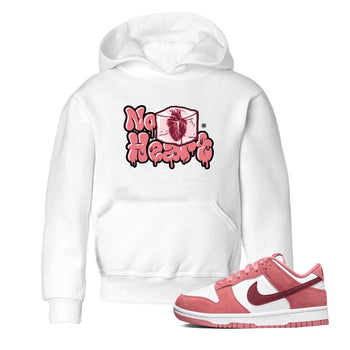Dunk Valentines Day shirt to match jordans No Hearts sneaker tees Dunk Valentines Day SNRT Sneaker Tees Youth Kid's Baby Shirt White 1 T-Shirt