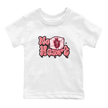 Dunk Valentines Day shirt to match jordans No Hearts sneaker tees Dunk Valentines Day SNRT Sneaker Tees Youth Kid's Baby Shirt White 2 T-Shirt