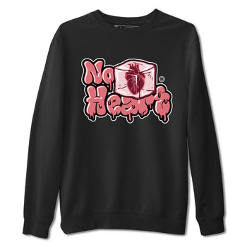 Dunk Valentines Day shirt to match jordans No Hearts sneaker tees Dunk Low Valentine's Day SNRT Sneaker Release Tees Cotton Sneaker Tee Black 2 T-Shirt