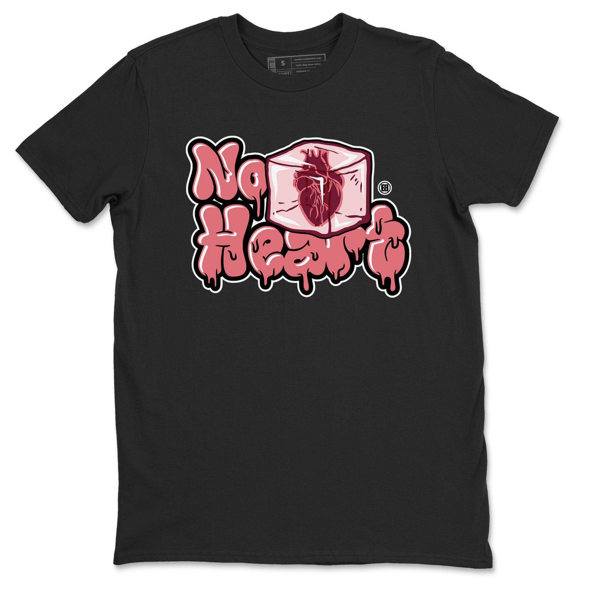 Dunk Valentines Day shirt to match jordans No Hearts sneaker tees Dunk Low Valentine's Day SNRT Sneaker Release Tees Cotton Sneaker Tee Black 2 T-Shirt