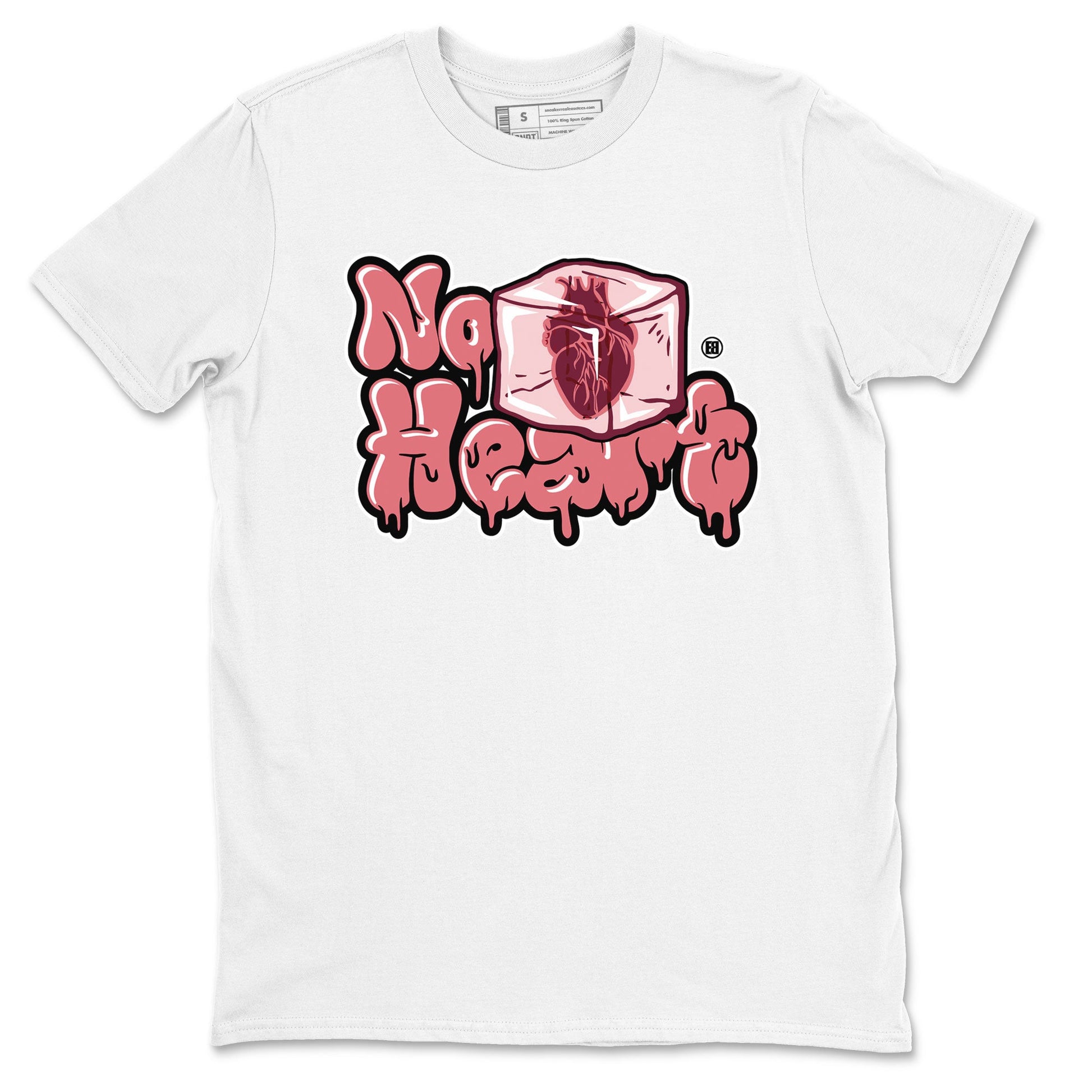 Dunk Valentines Day shirt to match jordans No Hearts sneaker tees Dunk Low Valentine's Day SNRT Sneaker Release Tees Cotton Sneaker Tee White 2 T-Shirt