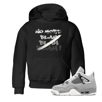 AJ4 Frozen Moments shirt to match jordans No More Blah sneaker tees Crew Neck AJ4 Frozen Moments SNRT Sneaker Release Tees Baby Toddler Black 1 T-Shirt