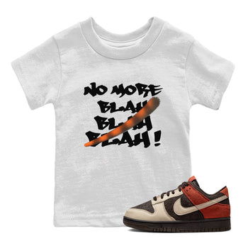 Dunk Low Red Panda shirt to match jordans No More Blah sneaker tees Dunks Red Panda SNRT Sneaker Tees Sneaker Matching Clothing Brand Baby Toddler White 1 T-Shirt