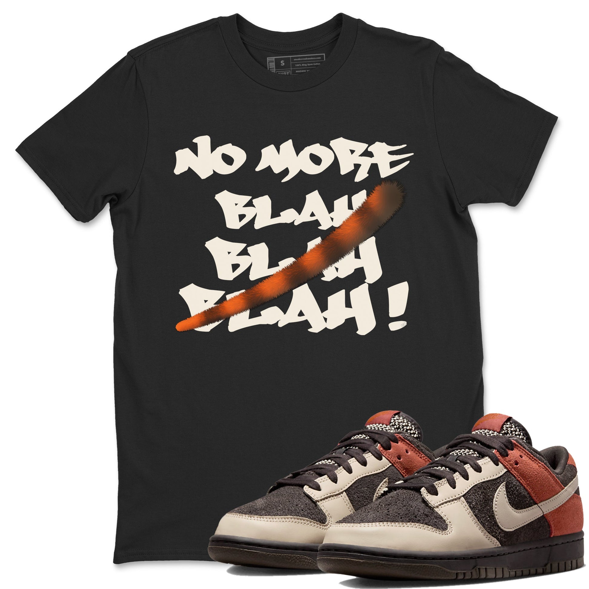 Dunk Low Red Panda shirt to match jordans No More Blah sneaker tees Dunks Red Panda SNRT Sneaker Tees Sneaker Matching Clothing Brand Unisex Sneaker Tee Black 1 T-Shirt