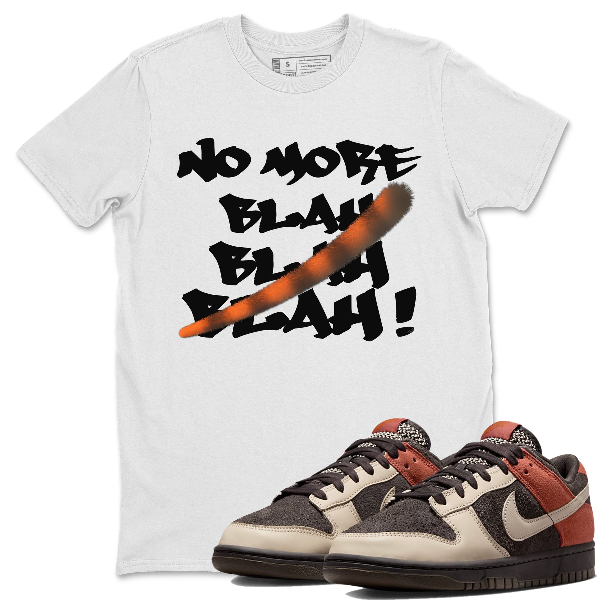 Dunk Low Red Panda shirt to match jordans No More Blah sneaker tees Dunks Red Panda SNRT Sneaker Tees Sneaker Matching Clothing Brand Unisex Sneaker Tee White 1 T-Shirt