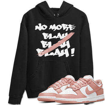 Dunk Low WMNS Rose Whisper shirt to match jordans No More Blah sneaker tees Dunk Low WMNS Rose Whisper SNRT Sneaker Release Tees Unisex Black 1 T-Shirt