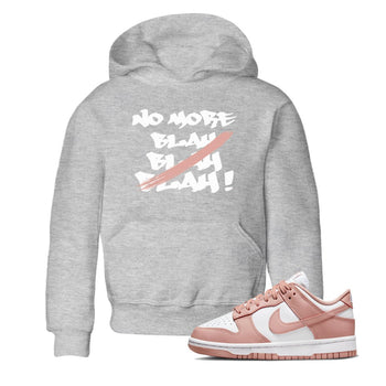 Dunk Low WMNS Rose Whisper shirt to match jordans No More Blah sneaker tees Dunk Low WMNS Rose Whisper SNRT Sneaker Release Tees Baby Toddler Heather Grey 1 T-Shirt
