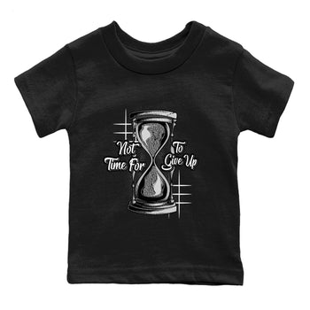 Air Jordan 1 White Cement Not Time For To Give Up Baby and Kids Sneaker Tees Air Jordan 1 White Cement Kids Sneaker Tees Washing and Care Tip