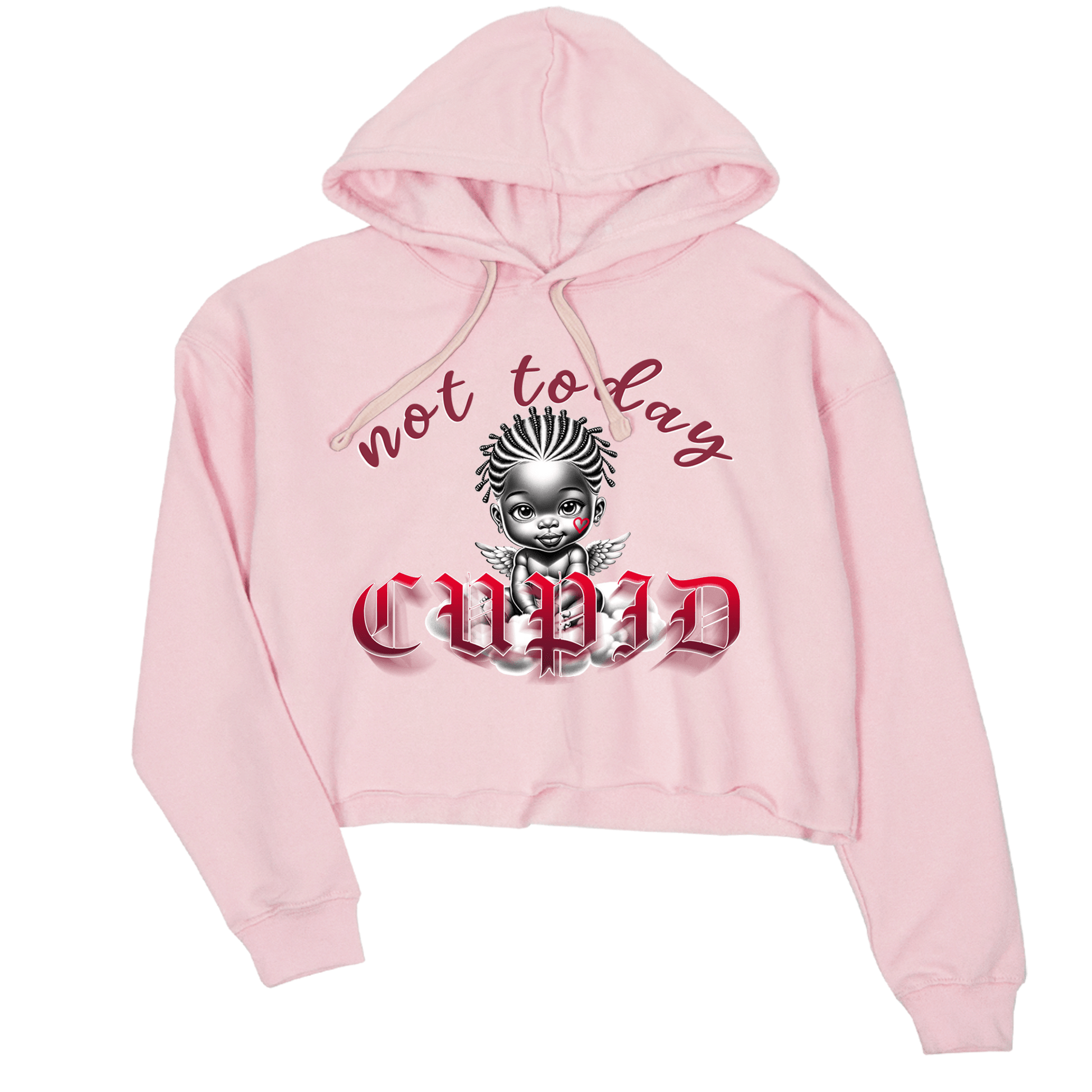 AF1 Layers Of Love shirt Valentine's Day Shirt to match jordans Not Today Cupid sneaker tees Air Force 1 Layers Of Love SNRT Sneaker Release Tees Pink 2 crop length shirt