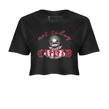 AF1 Layers Of Love shirt Valentine's Day Shirt to match jordans Not Today Cupid sneaker tees Air Force 1 Layers Of Love SNRT Sneaker Release Tees Black 2 crop length shirt