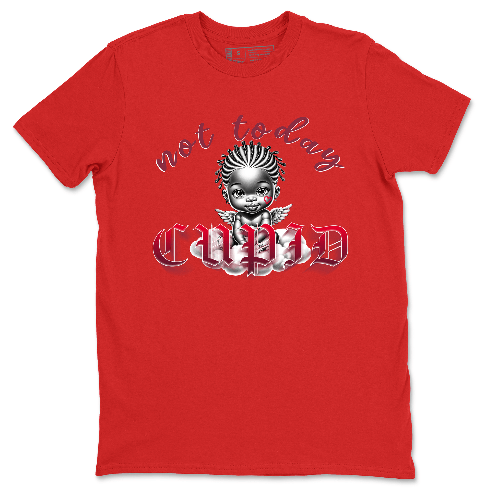 AF1 Layers Of Love shirt Valentine's Day Shirt to match jordans Not Today Cupid sneaker tees Air Force 1 Layers Of Love SNRT Sneaker Release Tees unisex cotton Red 2 crew neck shirt