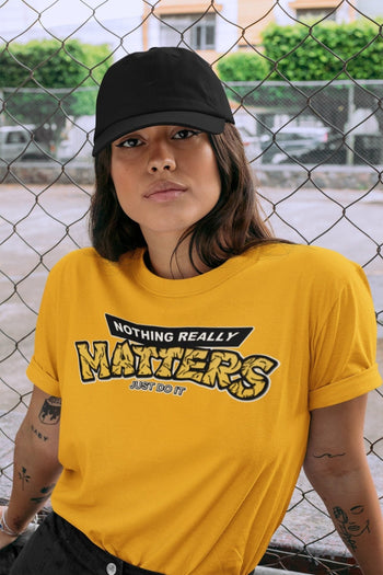 Jordan 1 Pollen Sneaker Match Tees Nothing Matters Sneaker Tees Jordan 1 Pollen Sneaker Release Tees Unisex Shirts