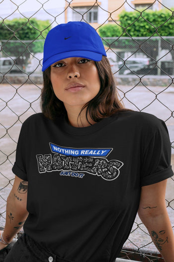 Jordan 3 Racer Blue Sneaker Match Tees Nothing Matters Sneaker Tees Jordan 3 Racer Blue Sneaker Release Tees Unisex Shirts