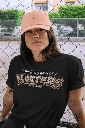 Jordan 4 Shimmer Sneaker Match Tees Nothing Matters Sneaker Tees Jordan 4 Shimmer Sneaker Release Tees Unisex Shirts