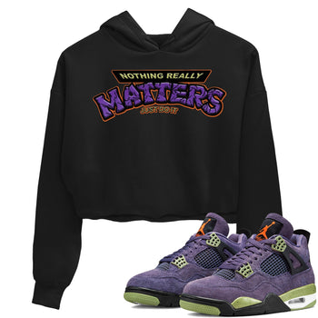 Jordan 4 Canyon Purple Sneaker Match Tees Nothing Matters Sneaker Tees Jordan 4 Canyon Purple Sneaker Release Tees Women's Shirts