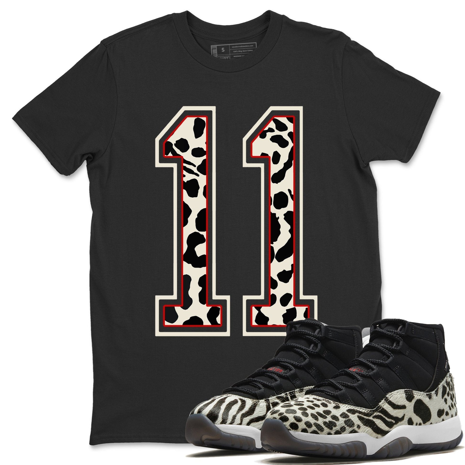 Jordan 11 Animal Instinct Sneaker Match Tees Texture 11 Sneaker Tees Jordan 11 Animal Instinct Sneaker Release Tees Unisex Shirts