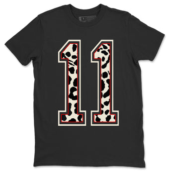 Jordan 11 Animal Instinct Sneaker Match Tees Texture 11 Sneaker Tees Jordan 11 Animal Instinct Sneaker Release Tees Unisex Shirts